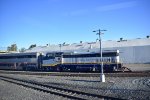 Various rolling stock in Oakland Yard-view from Capitol Corridor Train